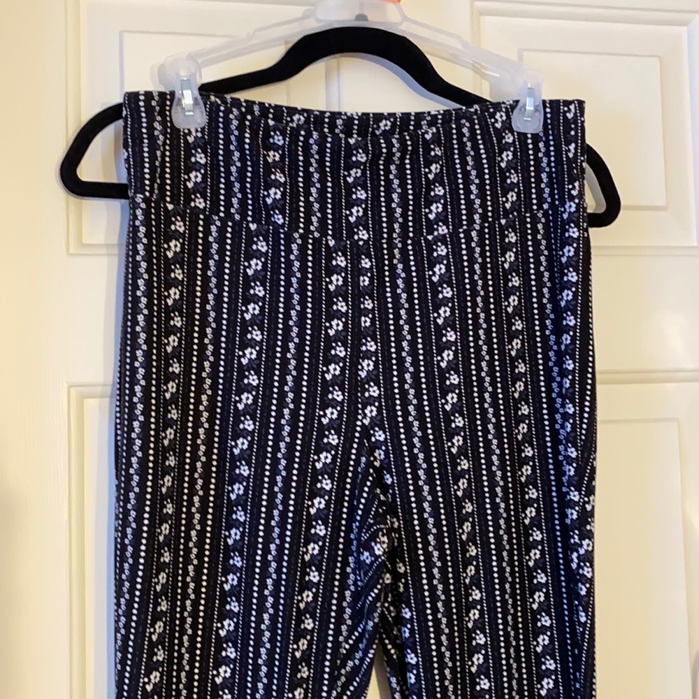 Floral Flare Pants